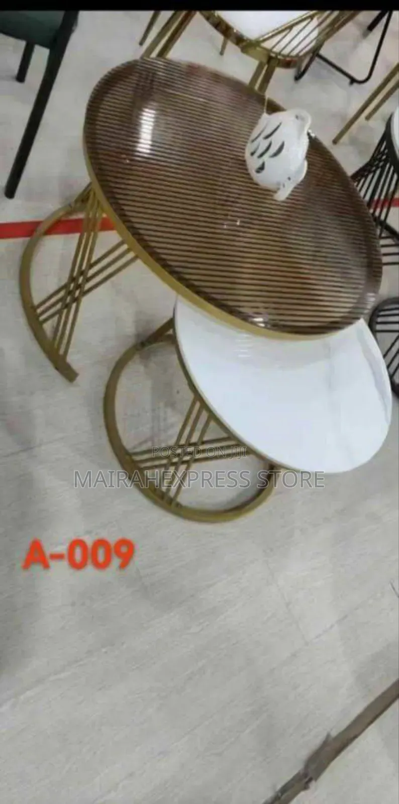 Glamorous Nest Marble Twin Center Table
(2st7)