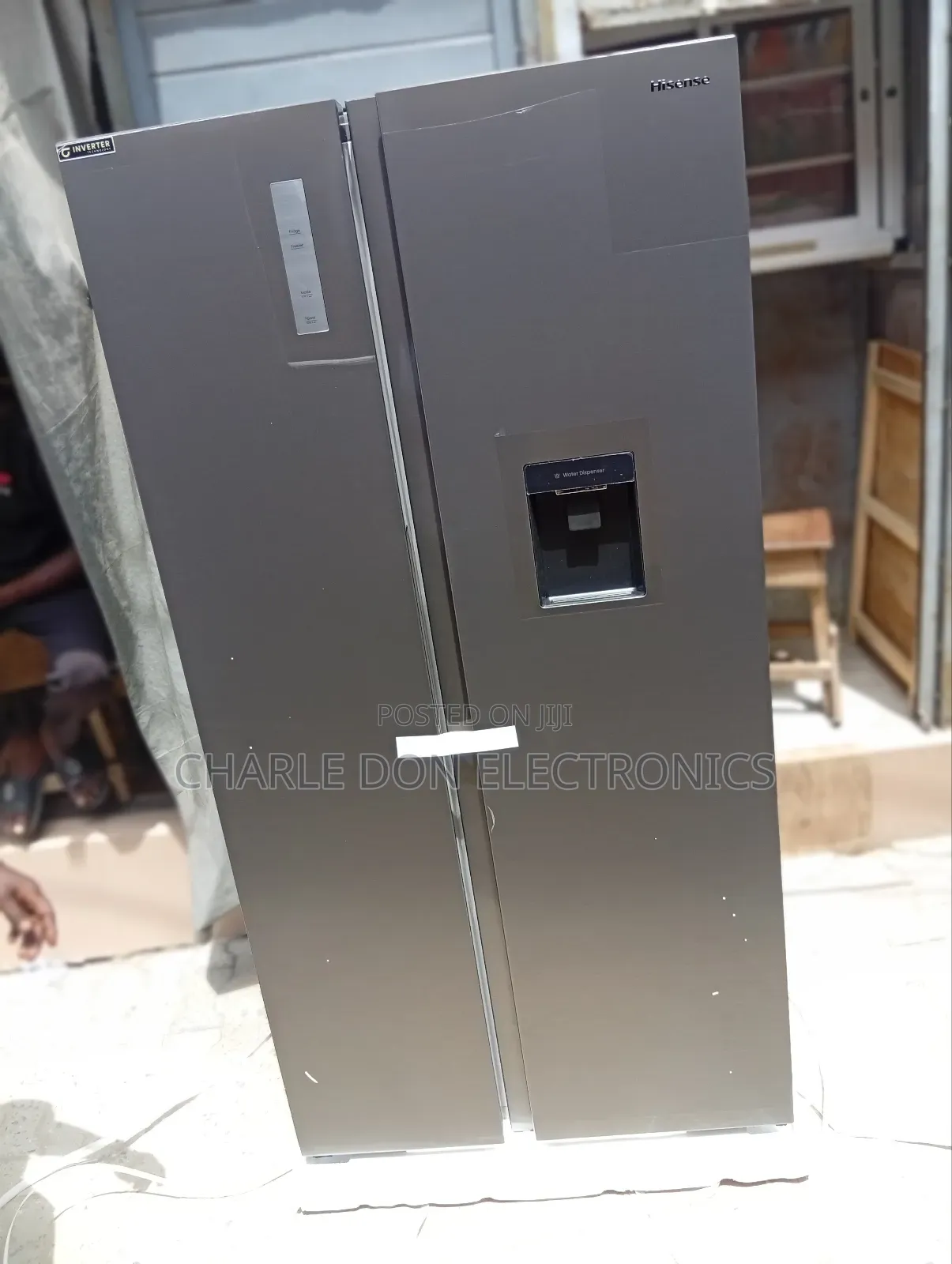 Original Hisense 650 Double Door Fridge and Freezer