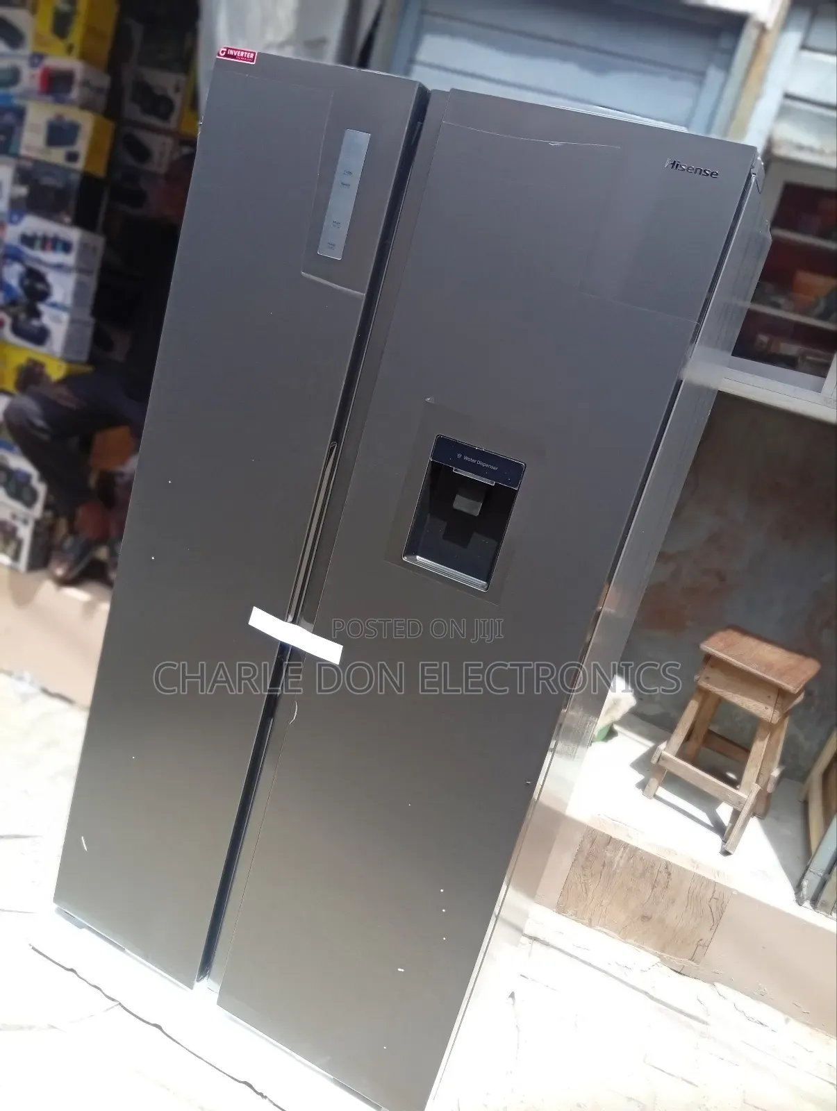 Original Hisense 650 Double Door Fridge and Freezer