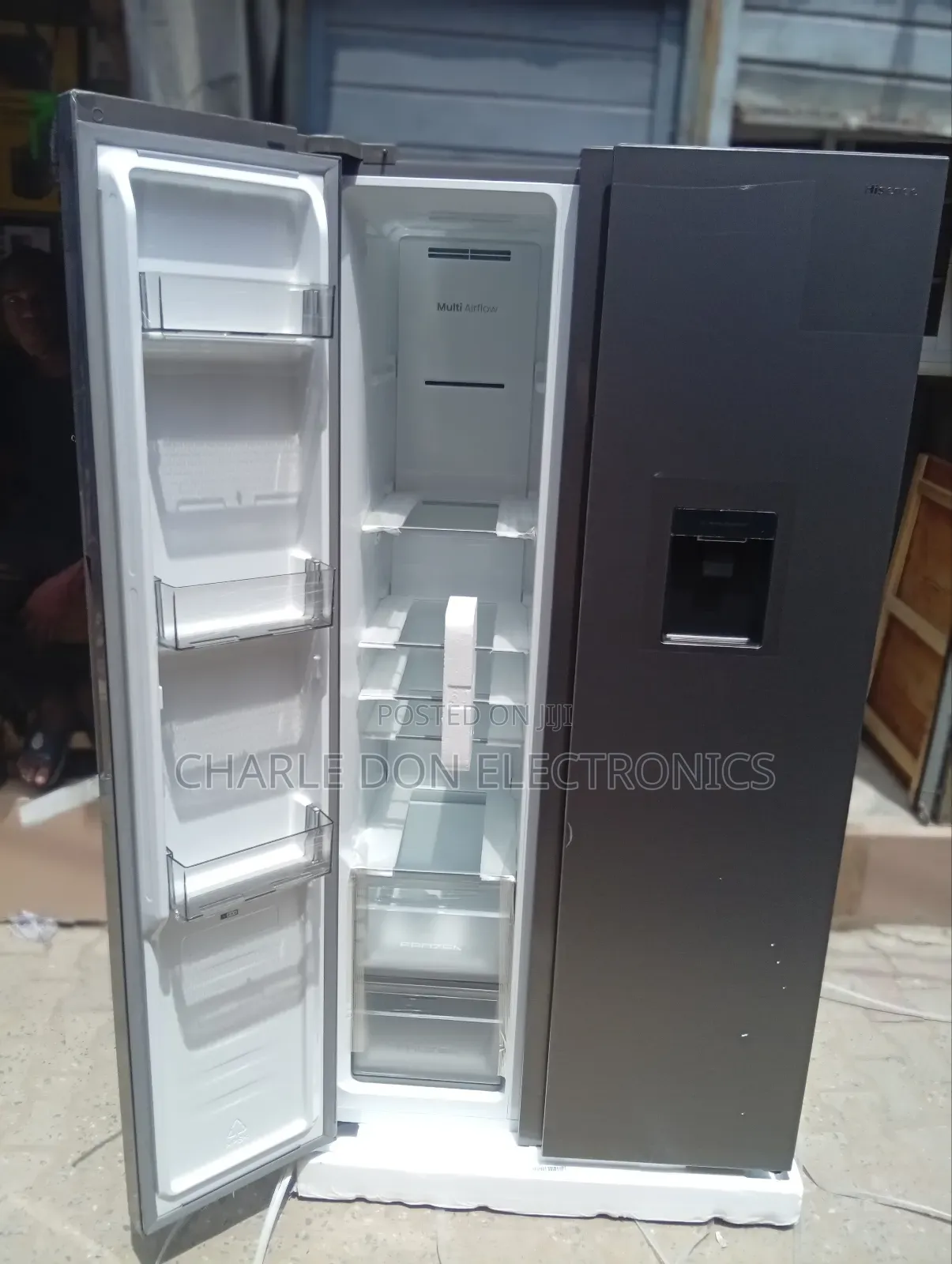 Best Hisense 650 Litres Double Door Fridge and Freezer