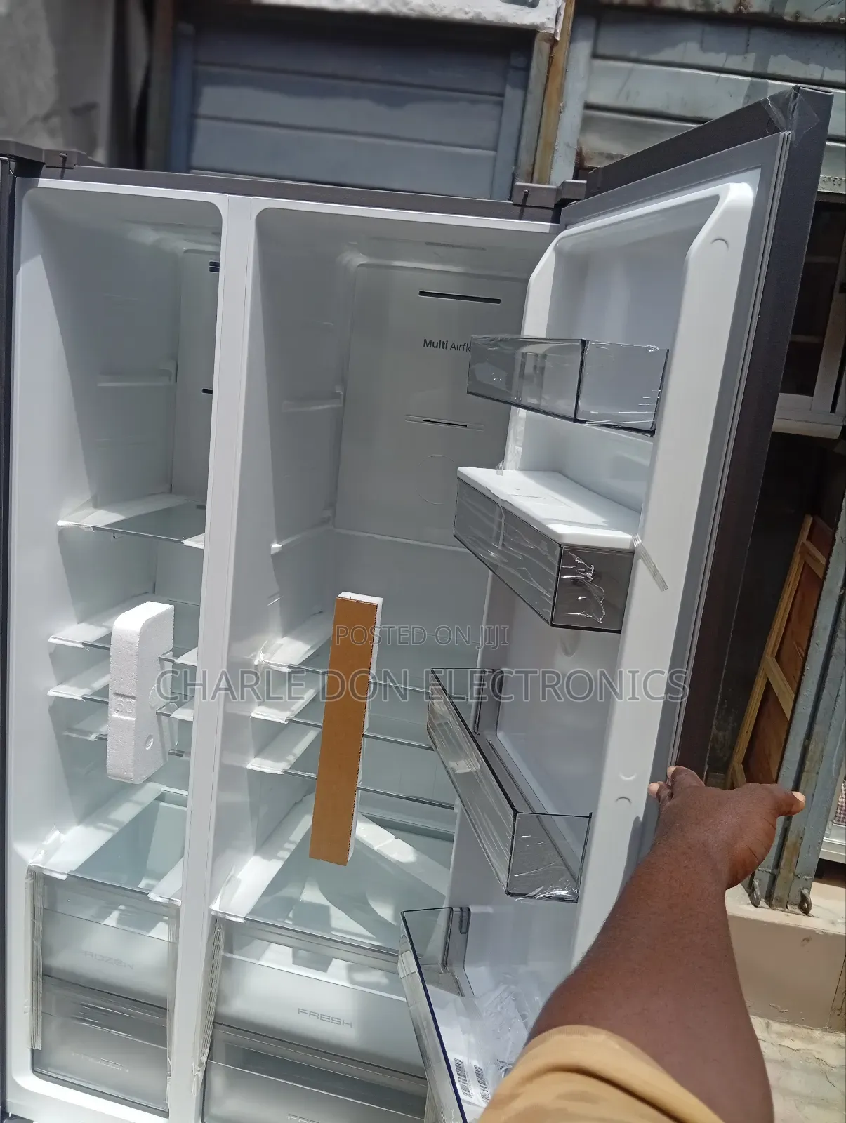 Best Hisense 650 Litres Double Door Fridge and Freezer