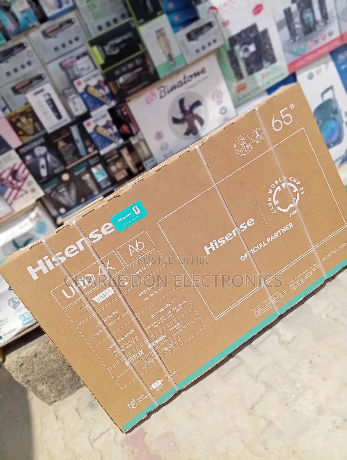 Original Hisense 65 Inches Tv