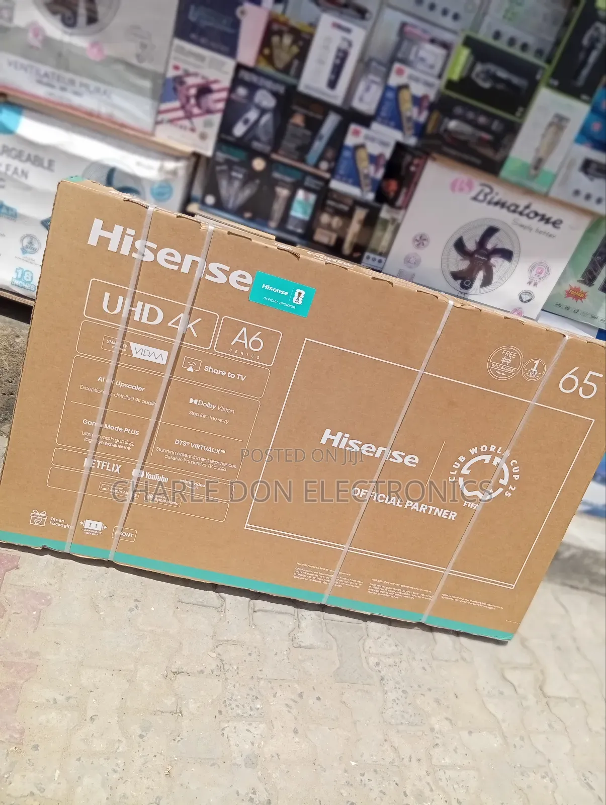 Original Hisense 65 Inches Tv