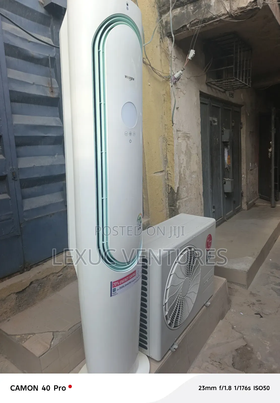 70% Energy Saving Power Cooling Lg Korean Used Floor Standing Ac 2.5hp