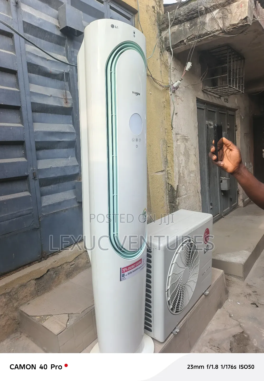70% Energy Saving Power Cooling Lg Korean Used Floor Standing Ac 2.5hp
