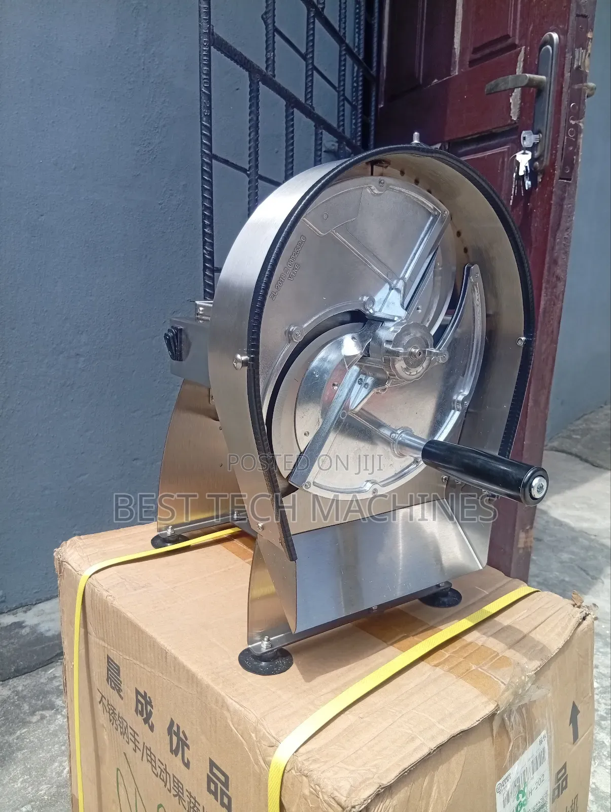 Plantain Vegetable Slicer With Both Electric and Manual Input