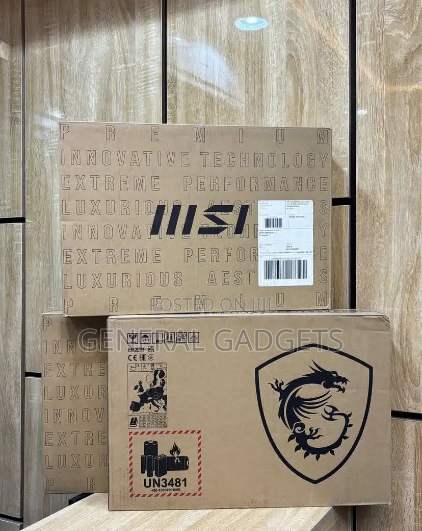 New Laptop MSI GF63 16GB Intel Core I7 SSD 512GB