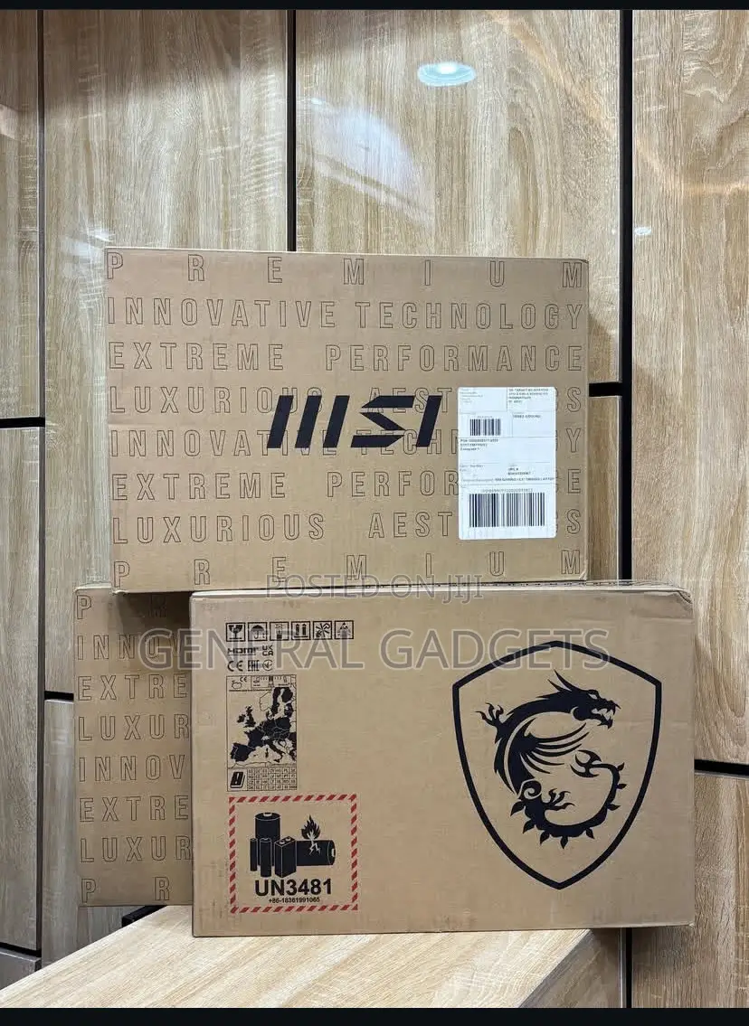 New Laptop MSI GF63 16GB Intel Core I7 SSD 512GB