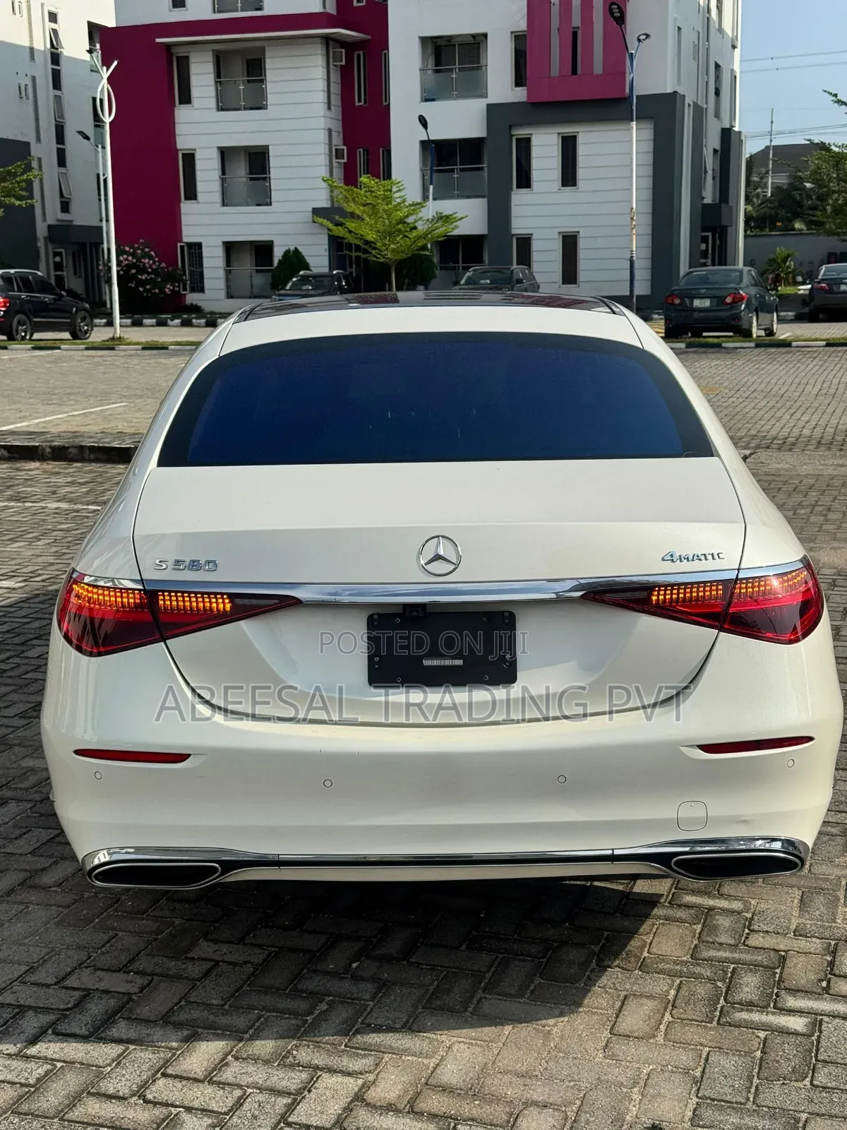 Mercedes-Benz S-Class S 580 4MATIC 2021 White