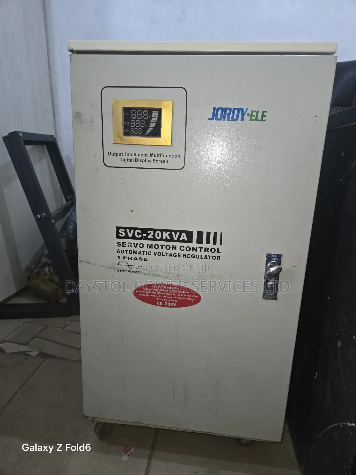 Semi-New 20kva Jordy Servo Central Stabilizer Avr