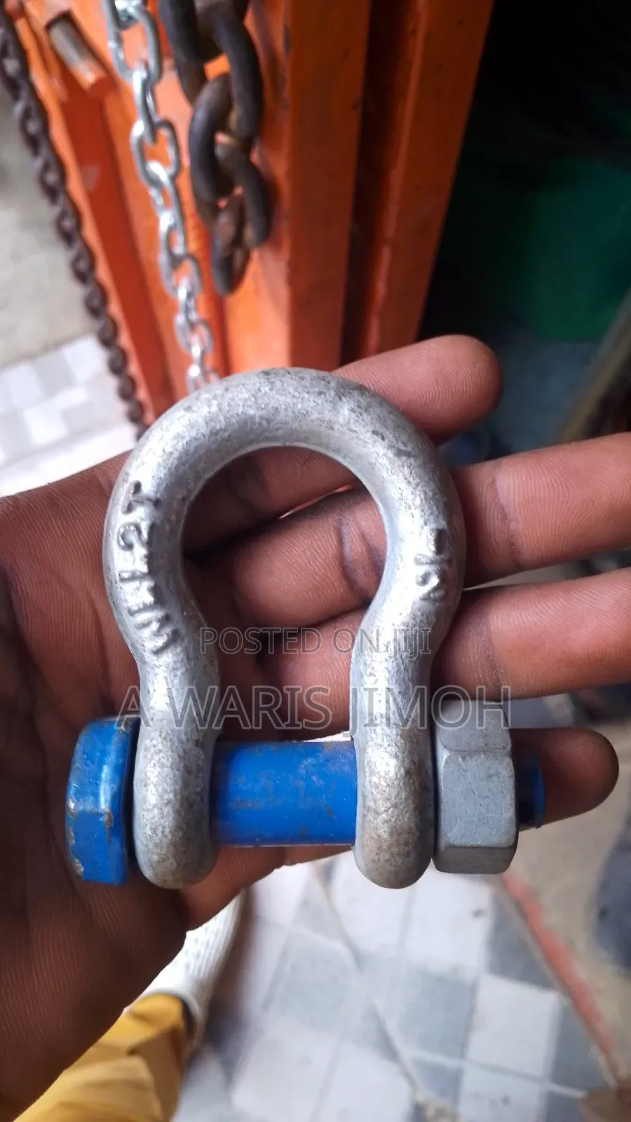 2ton Hook Bolt Nd Nut