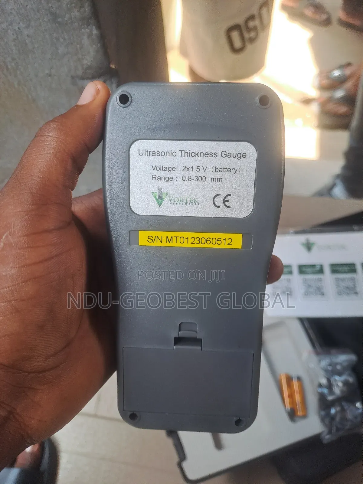 Vortek Instruments Model Mt160 Ultrasonic Thickness Gauge