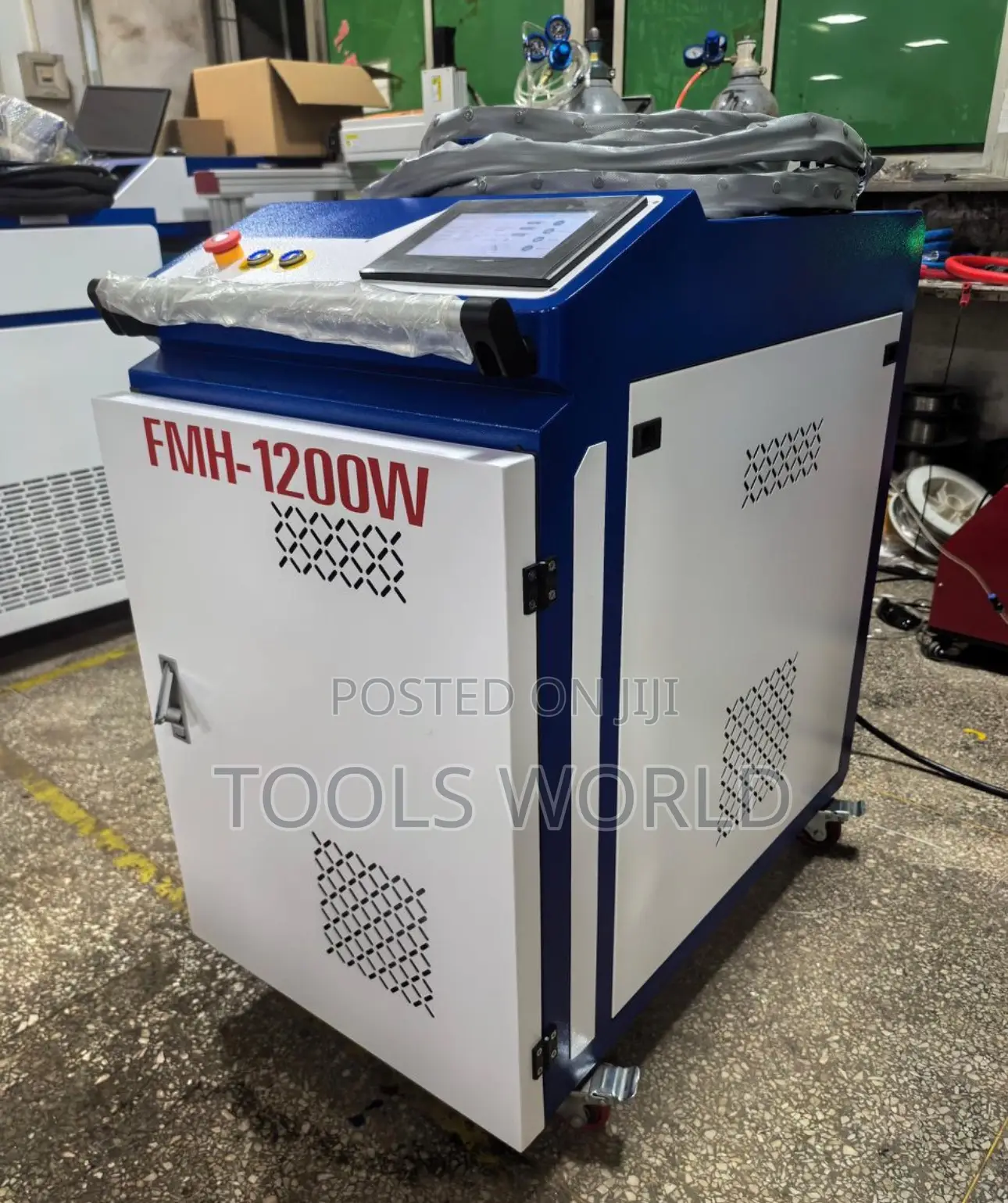 FMH-1200w 3-in-1 Fiber Laser Welder With Auto Wire Feeder Chiller