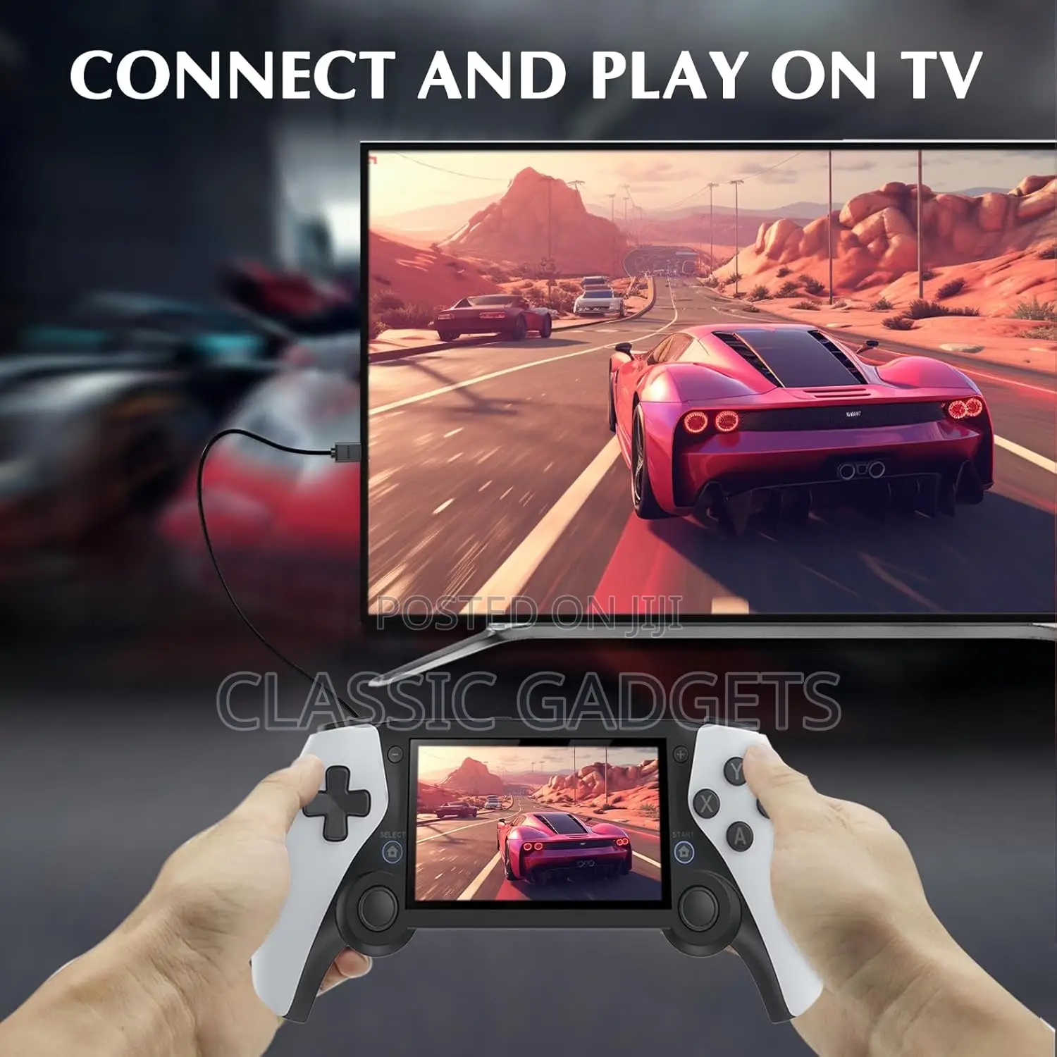 M25 Retro Handheld Video Game Console With 3000mah Battery 64g Tf Card