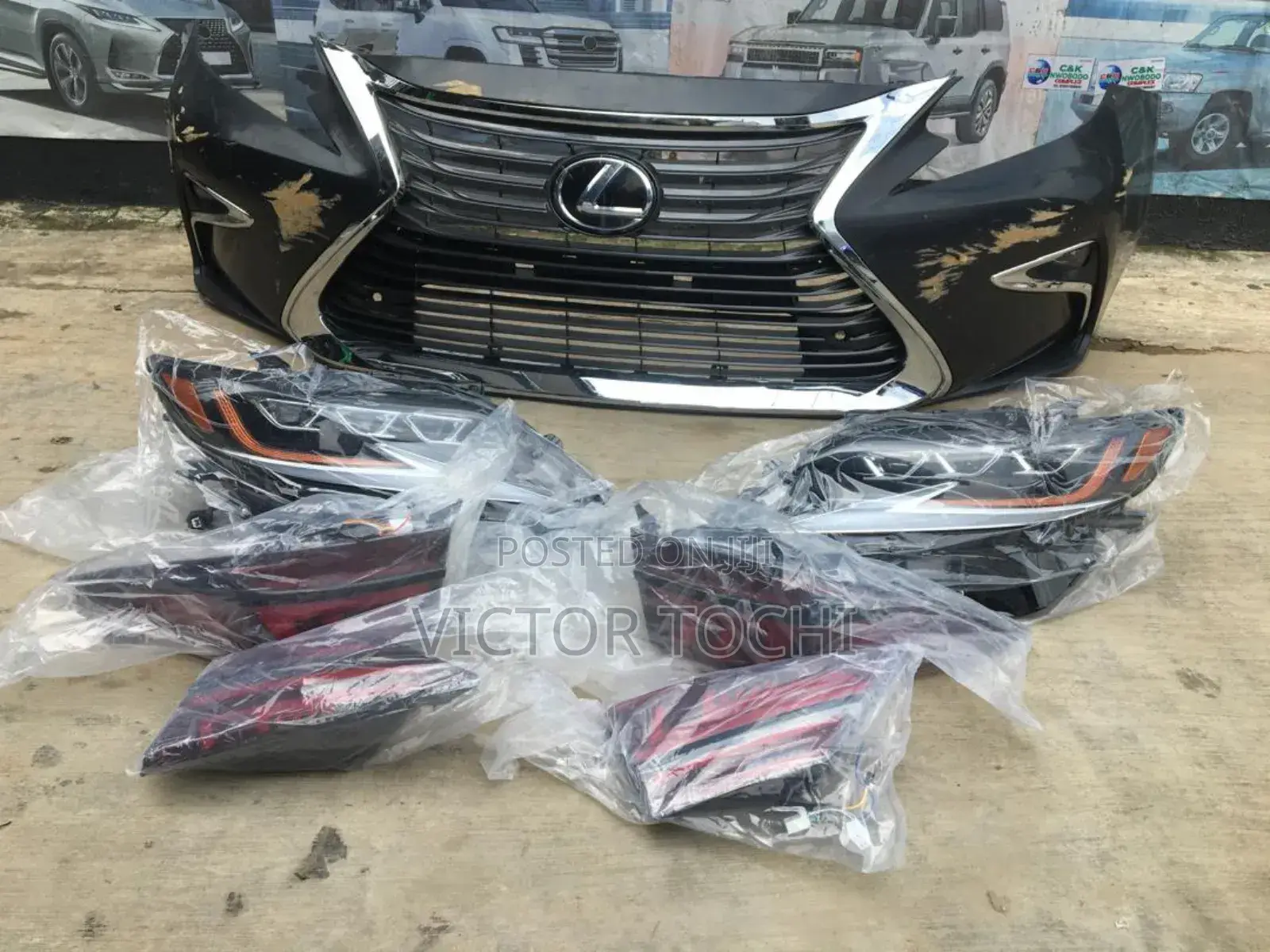 Upgrade Kits Es350 2013 / 2014 to 2018 With 3 Torch Headlights