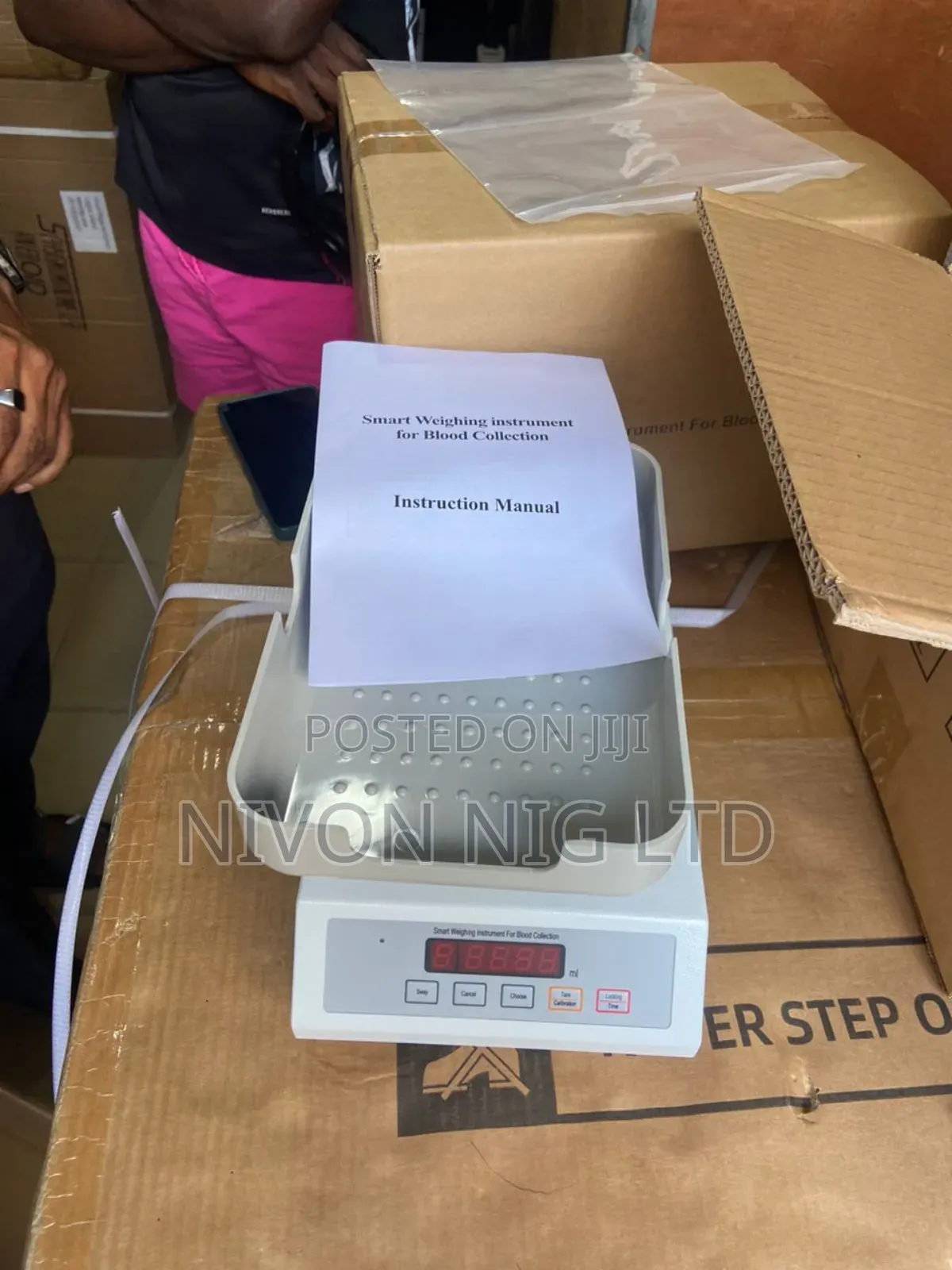 Blood Collection Monitor Scale