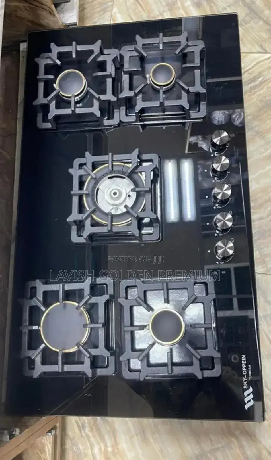 Original Turkish Gas Cooker With 5 Burners