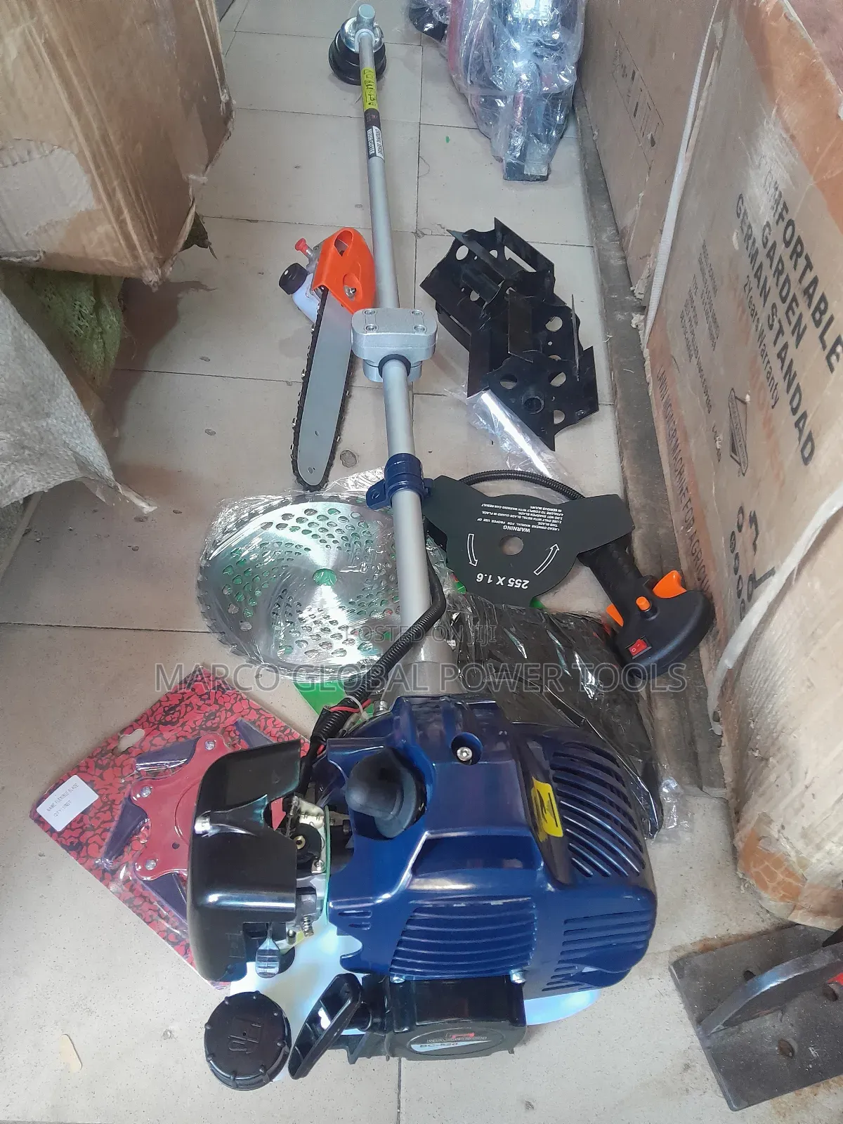 Farm 6in1 Maxmech Brush Cutting Machine High Standard