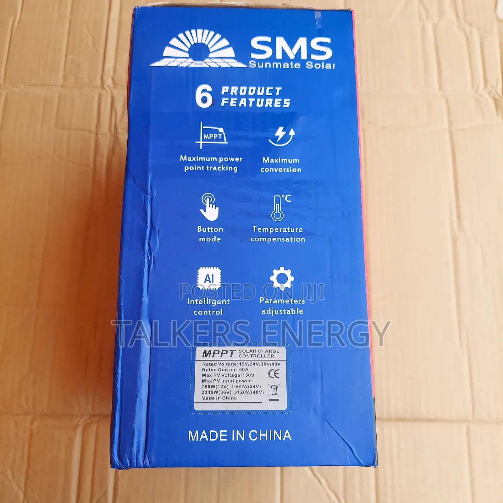 SMS MPPT 60a 12/24/36/48v ( Available in Ikorodu)