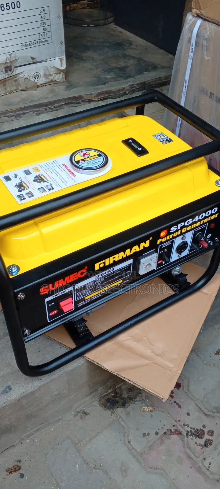Original Fireman Generator 4.5 Kva 100% Copper Coin