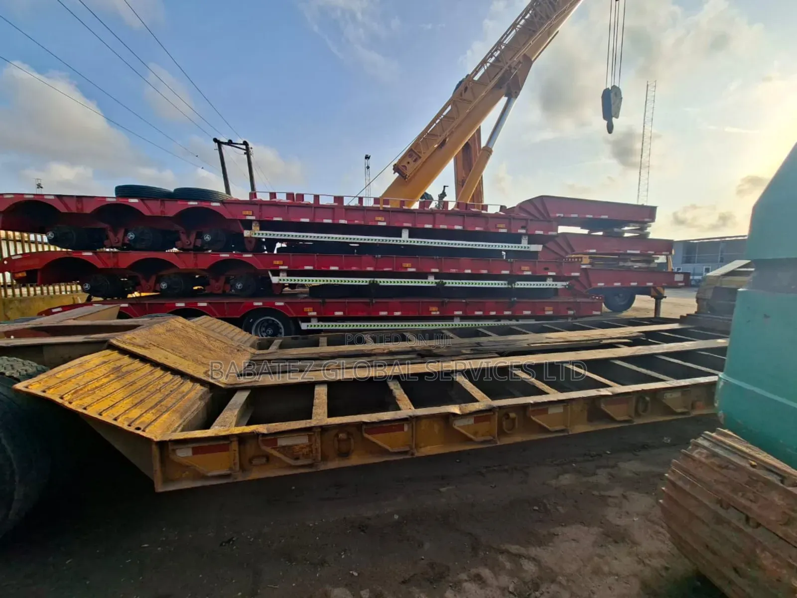 80 Tons Back Loader Brand New