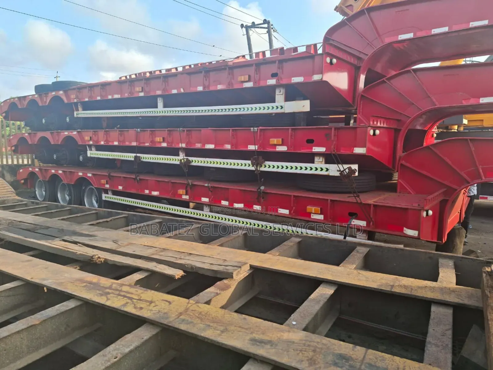 80 Tons Back Loader Brand New