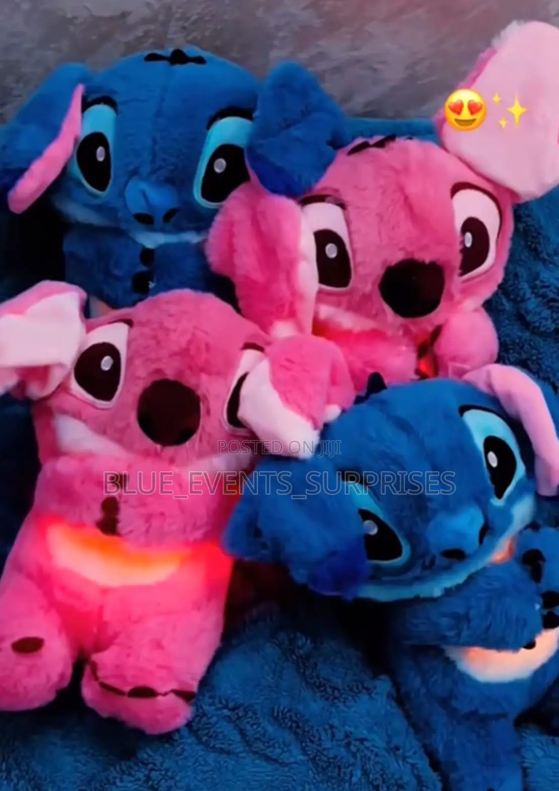 Breathing Stitch Duo/ Teddybear for Kids /Kids Toys