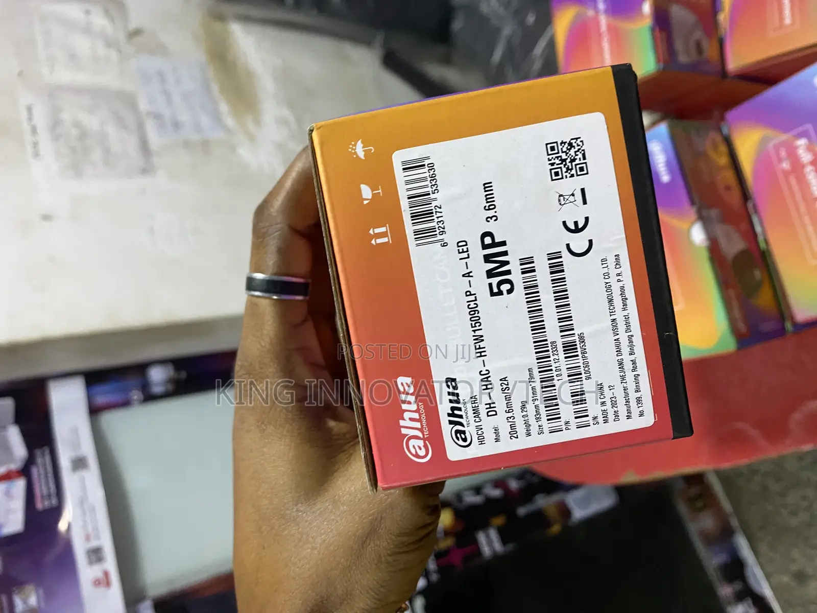 Dahua 5mp Full-Color Hdcvi Indoor Camera. Dh-Hac-Hw1509clp-a-Led