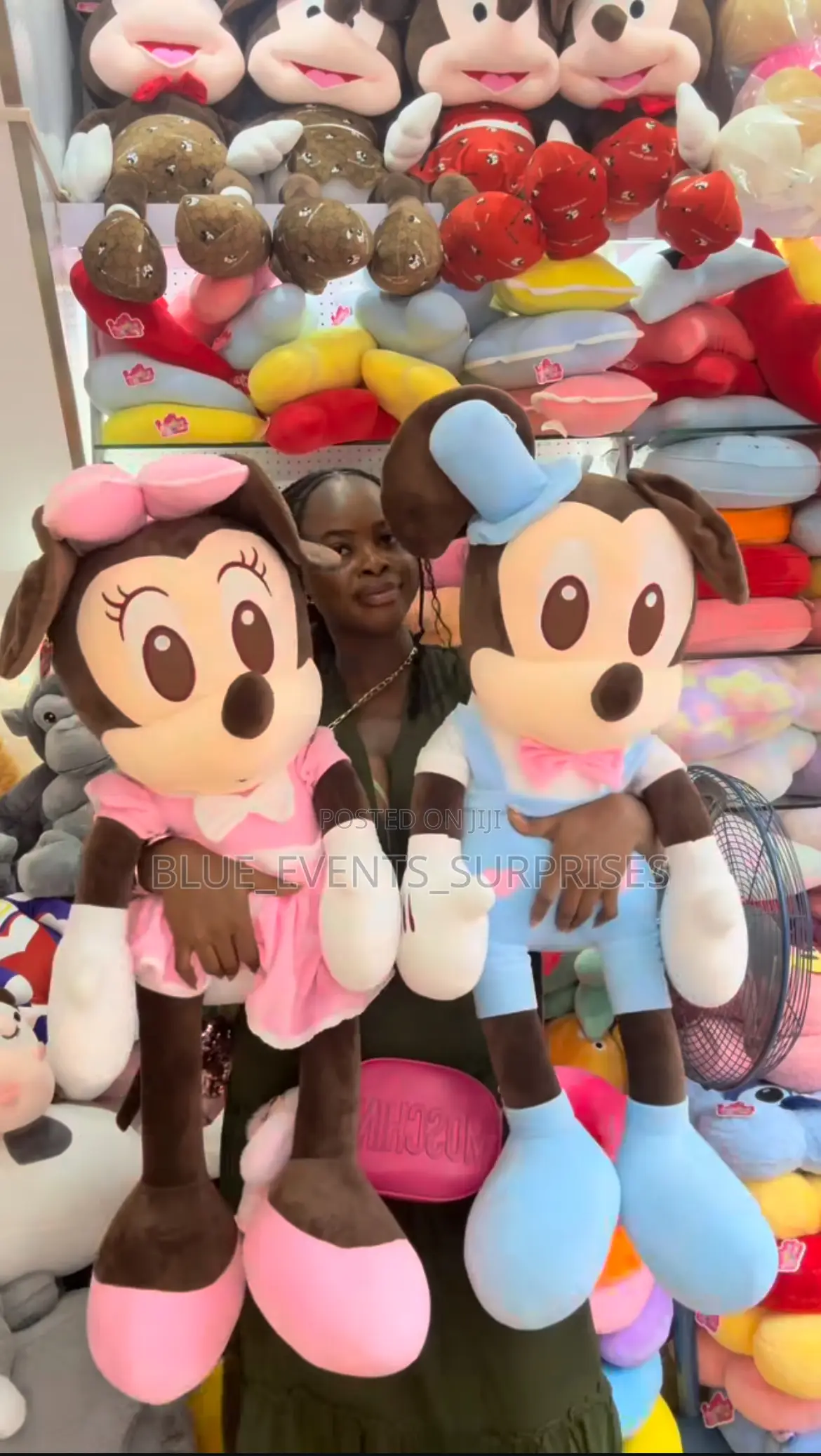 Mickey Minnie Plushies