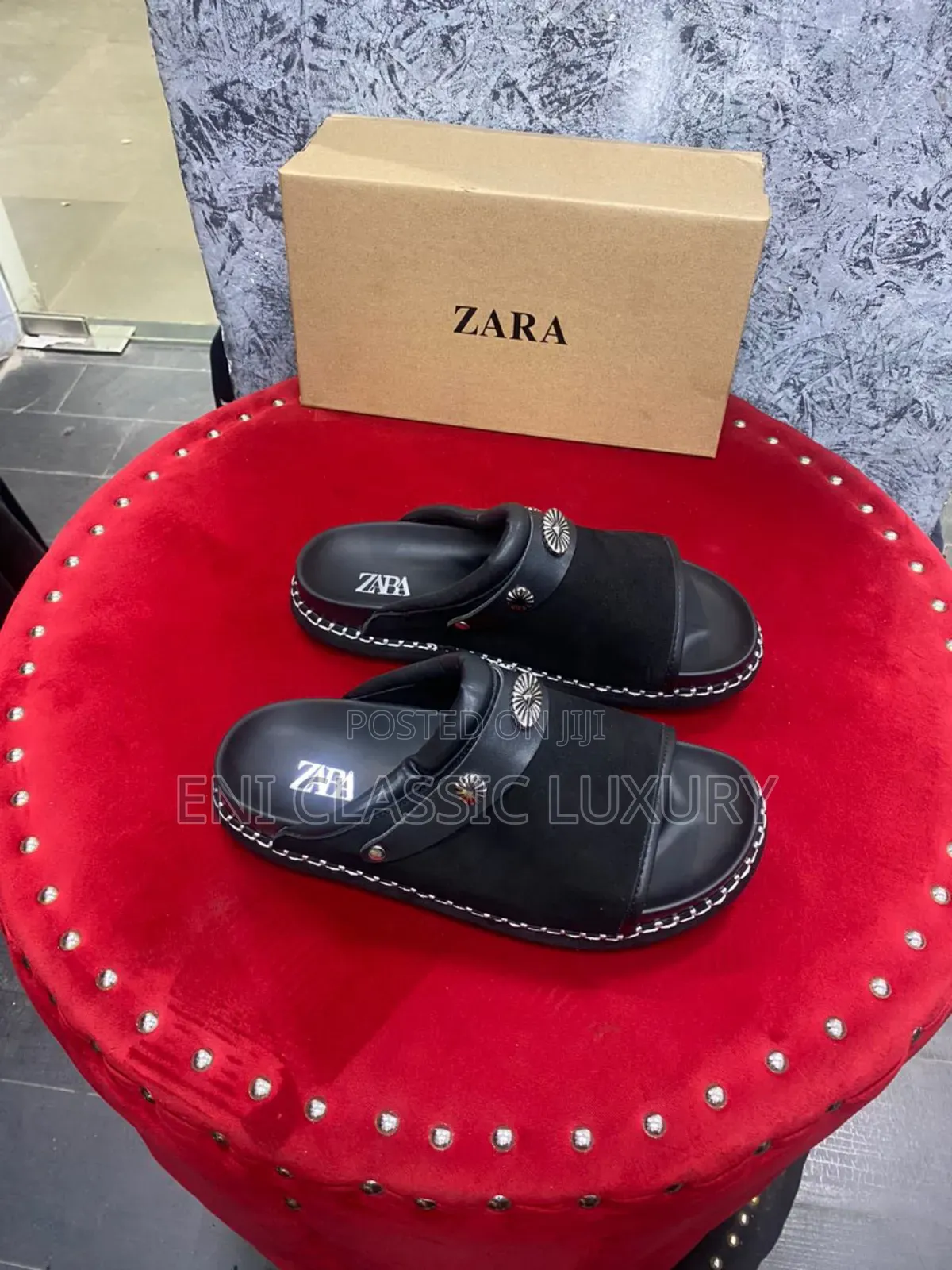 Pure Quality Luxury Men's Slippers Zara Well Banded Package