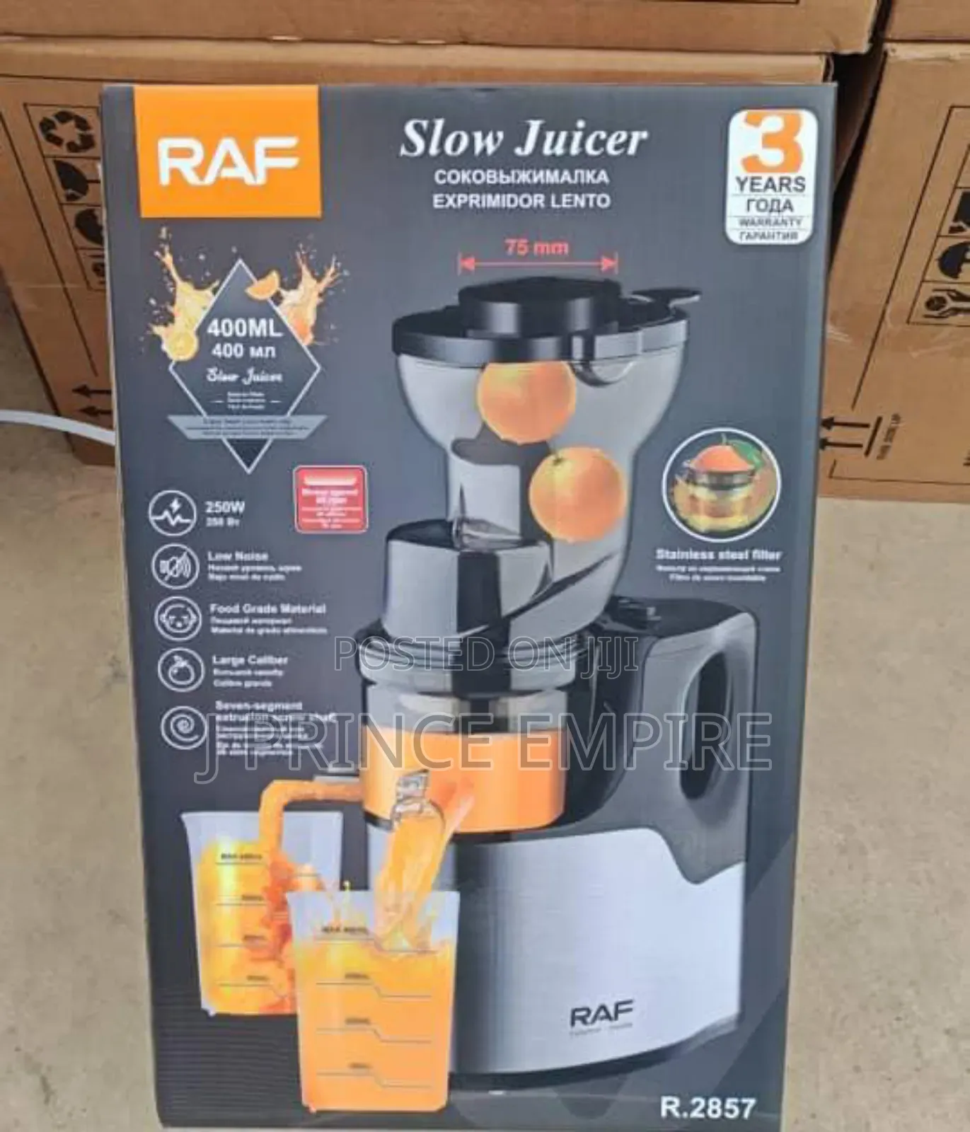 Raf Juicer, Slow Juicer, Blender