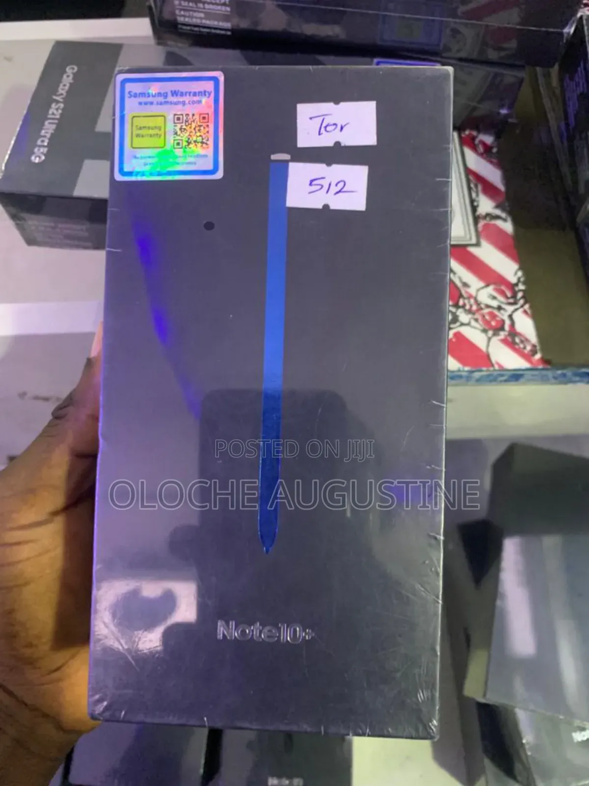 New Samsung Galaxy Note 10 Plus 512 GB Blue