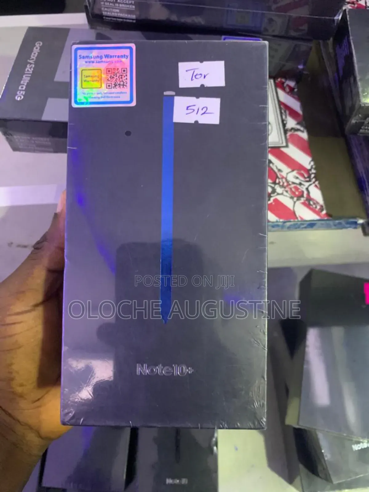 New Samsung Galaxy Note 10 Plus 512 GB Blue