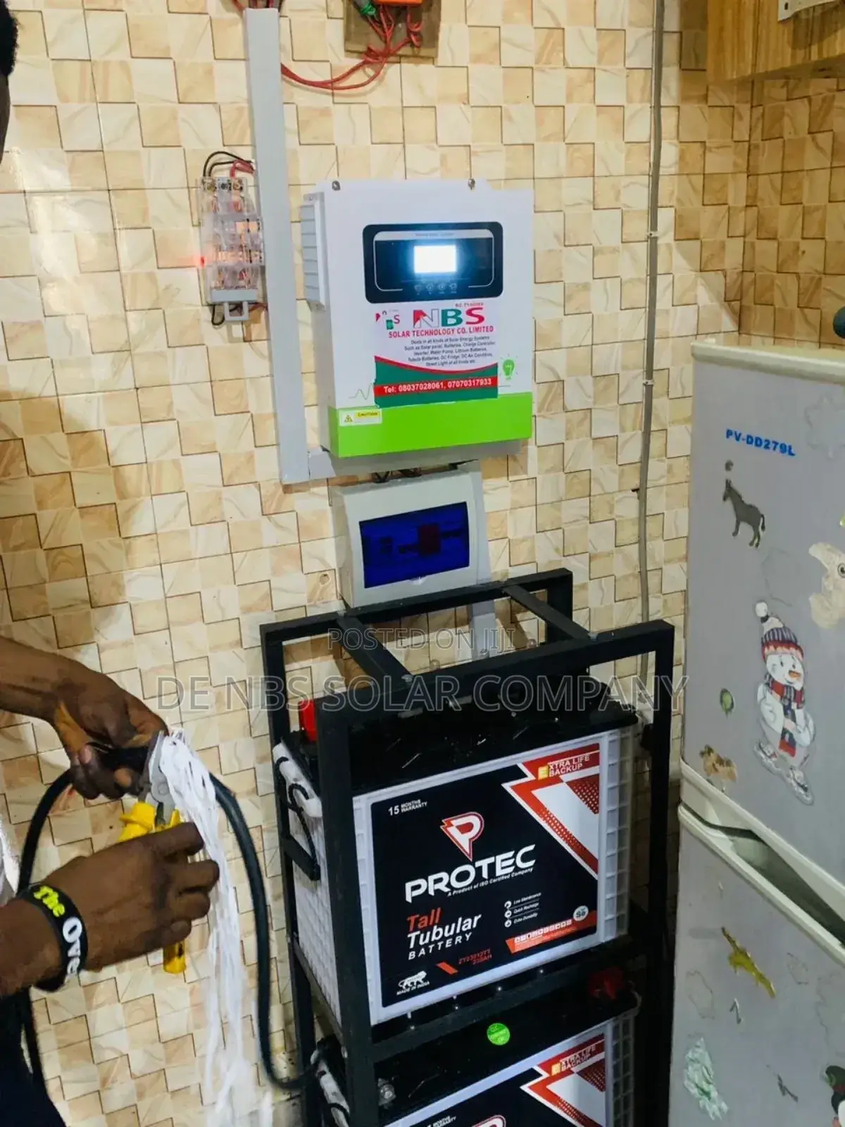 Complete Setup 4.2kva 24v Solar Inverter Full Installation System