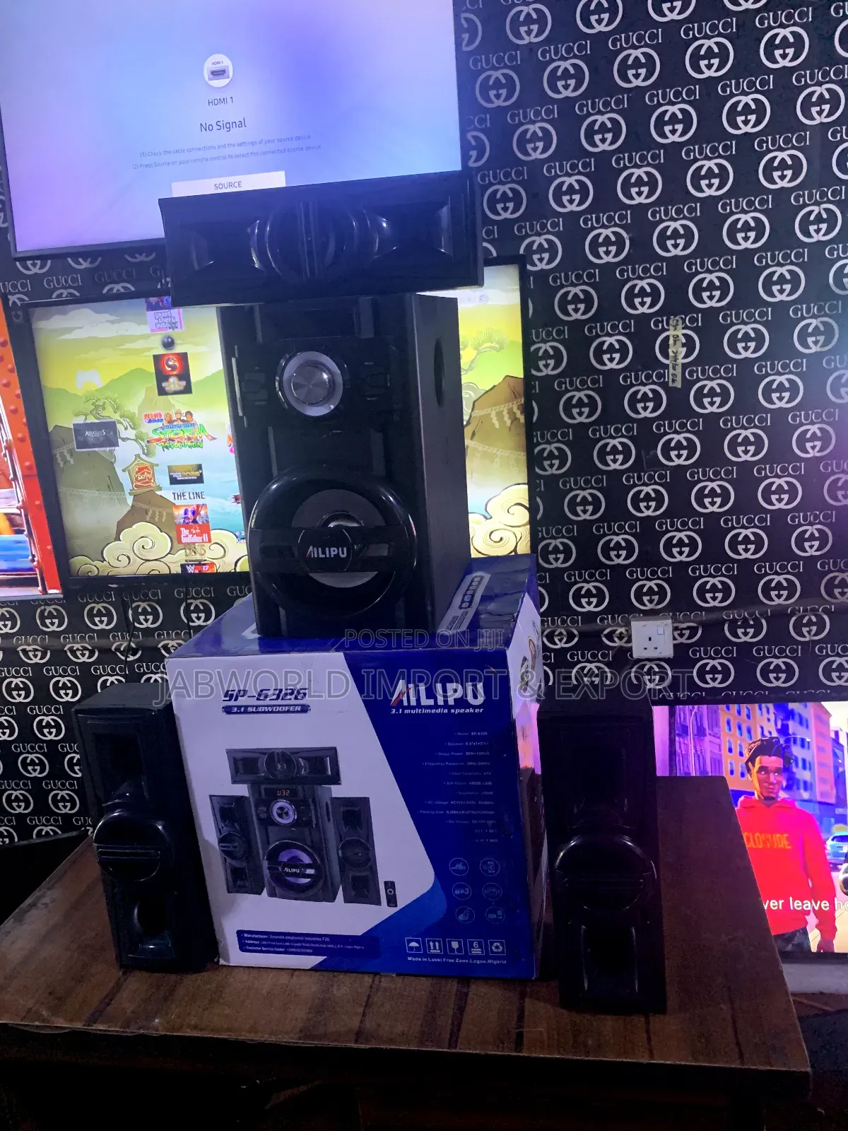 Ailipu 3.1 Home Theater Speakers With Bluetooth