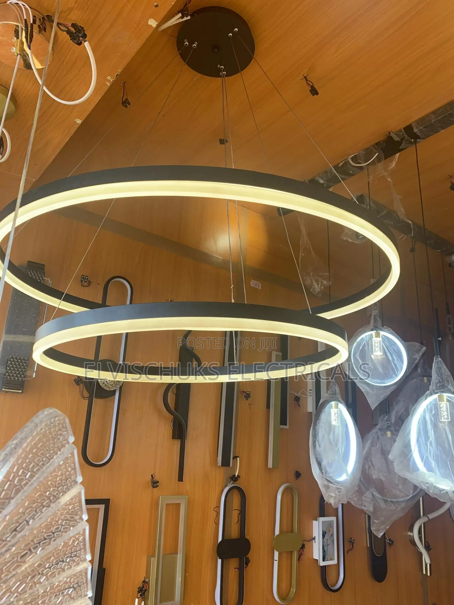 Luxury 2-Step Crystal Chandelier – Elegant Home Lighting