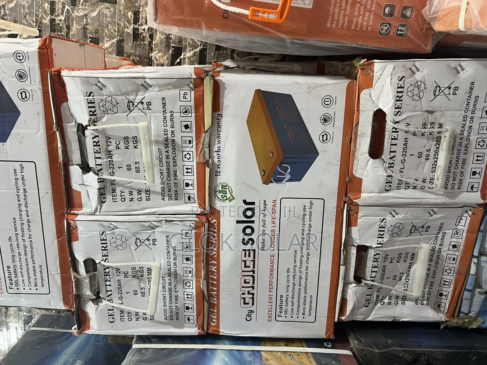 220a Dry Cells Solar Battery  Available