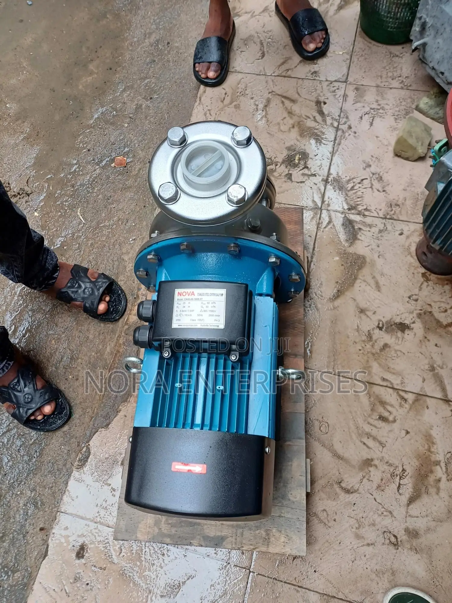 7.5hp Nova Stainless Steel Centrifuge Pump