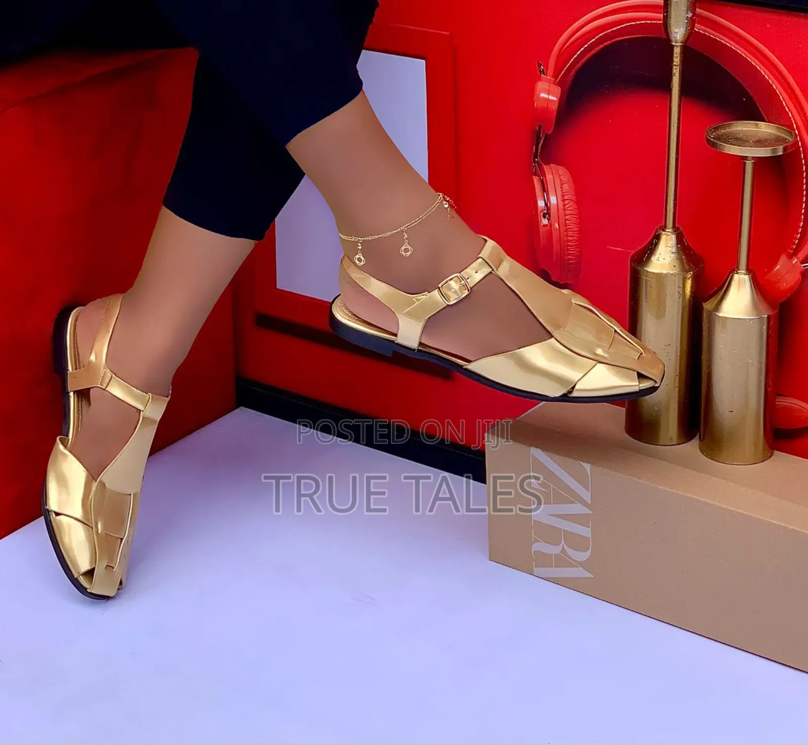 Casual Tstrap Flat Sandals #Iys #Flat Square Toe Slingback.Sizes 37-42