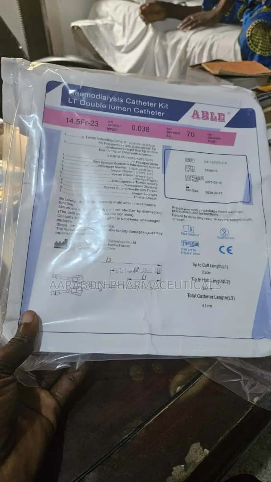 Dialysis Catheter Tunneled Line (Straight and Precurved)
