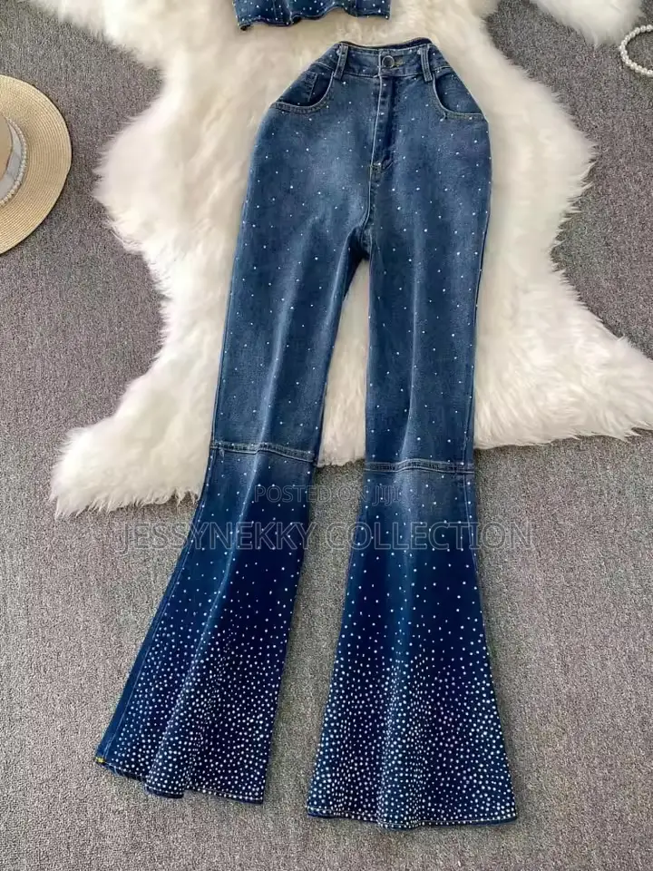 New Quality Luxurious Ladies Denim Set