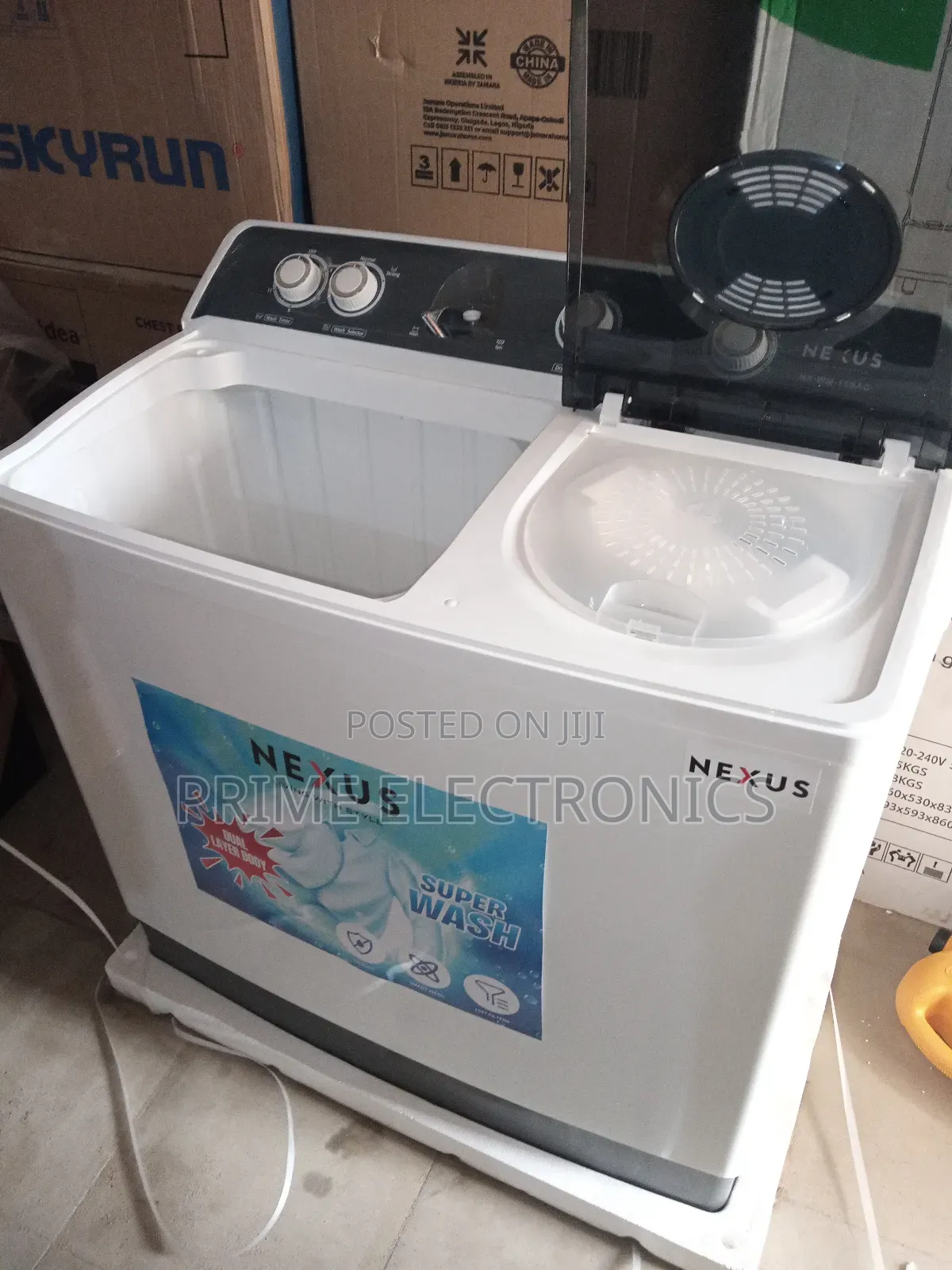 Nexus Washing Machine 15kg Wash And Spin