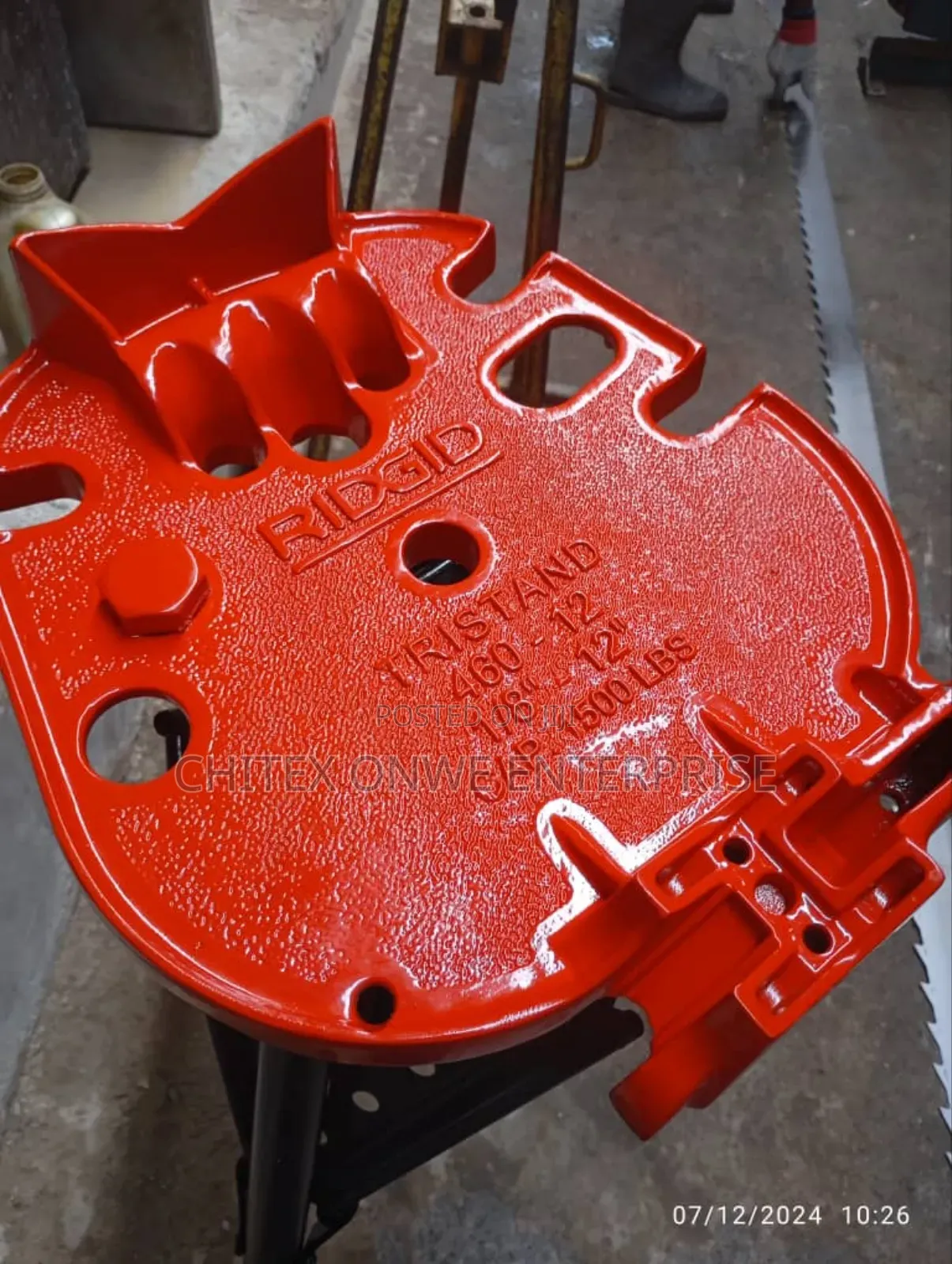 Ridgid Tristand Pipe Vise