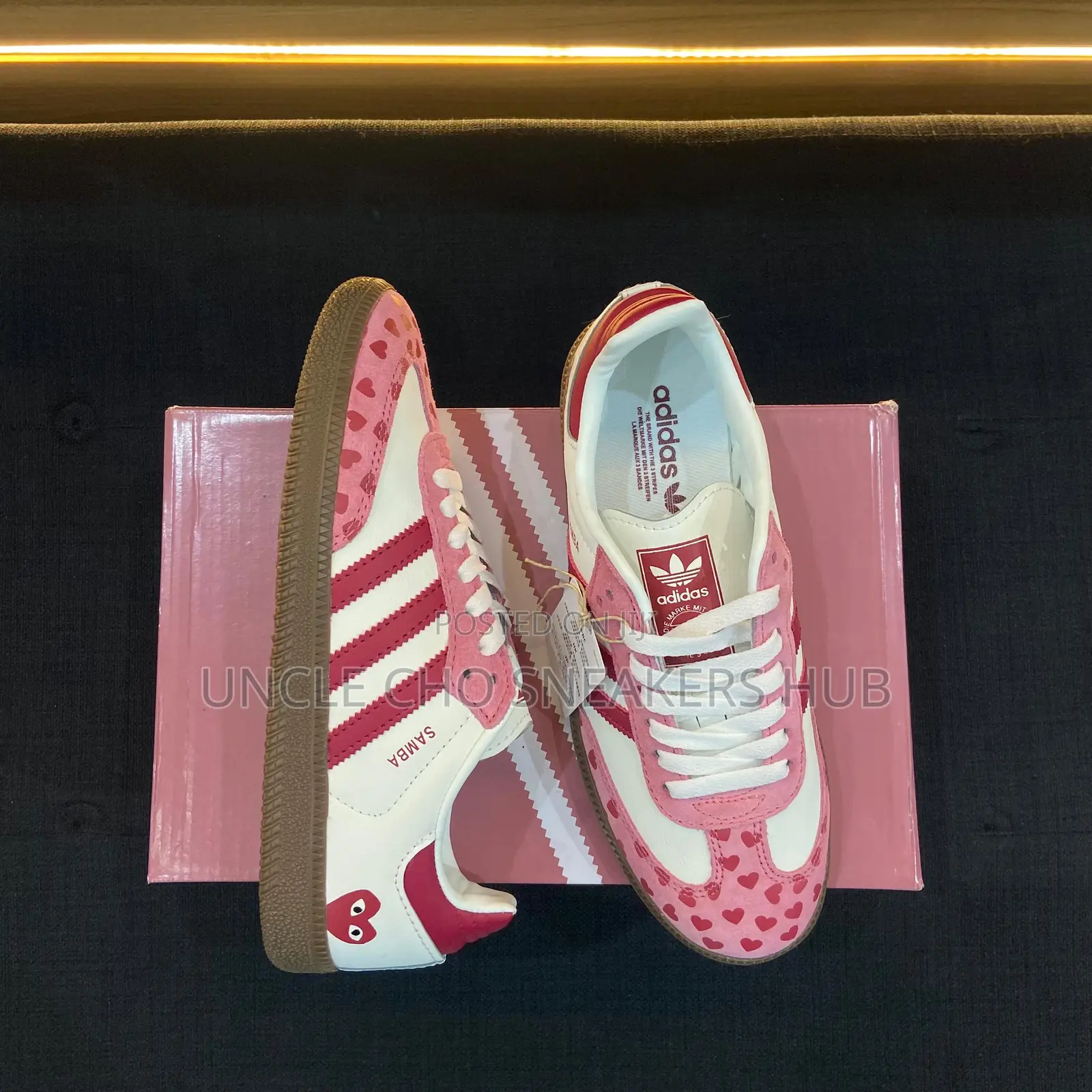 Adidas Og Samba Love X Comme Des Garçon