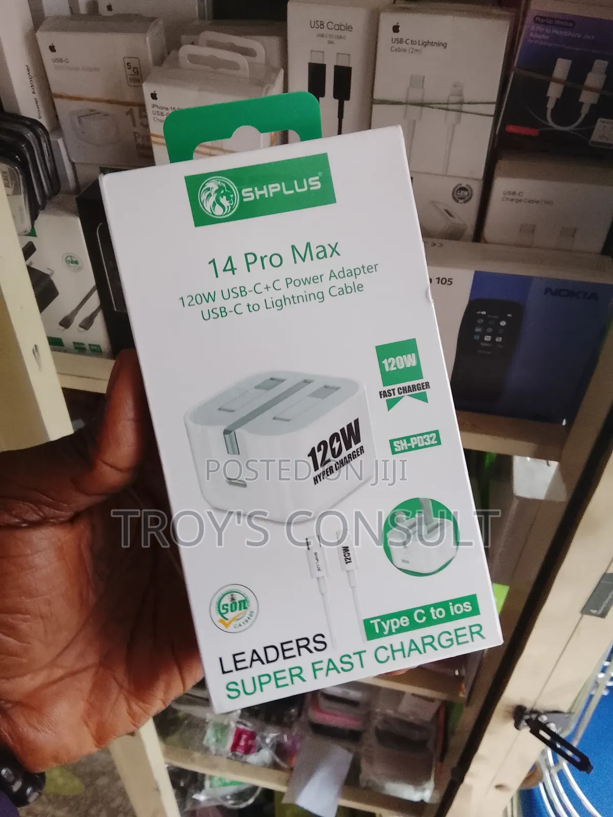 Sh Plus iPhone Charger