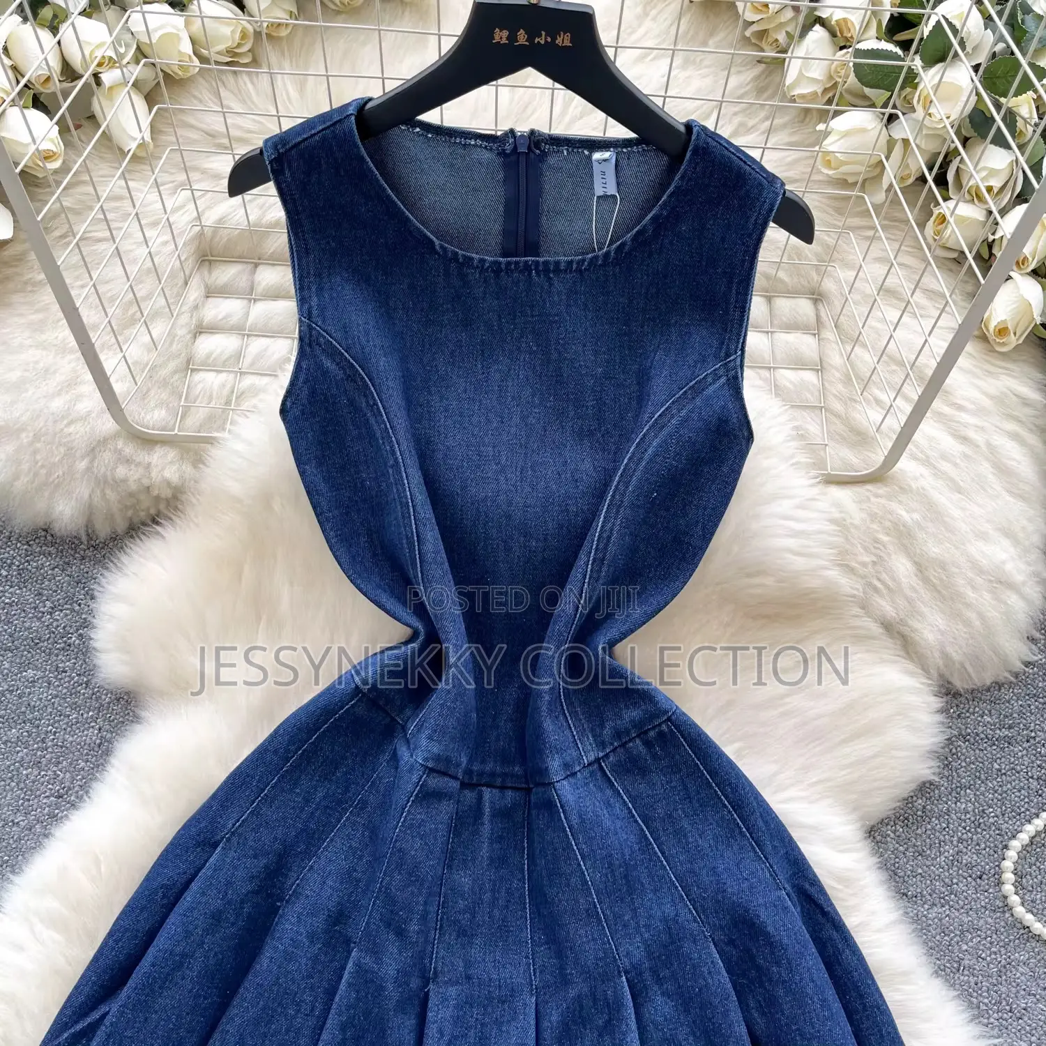 New Quality Luxurious Denim Dress