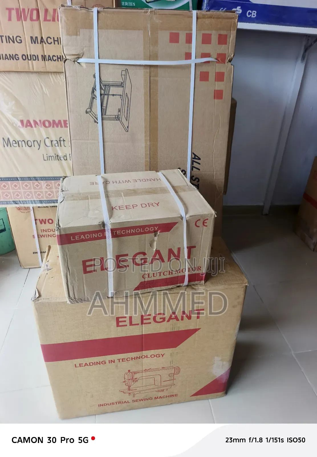 Elegant Industrial Straight Sewing Machine
