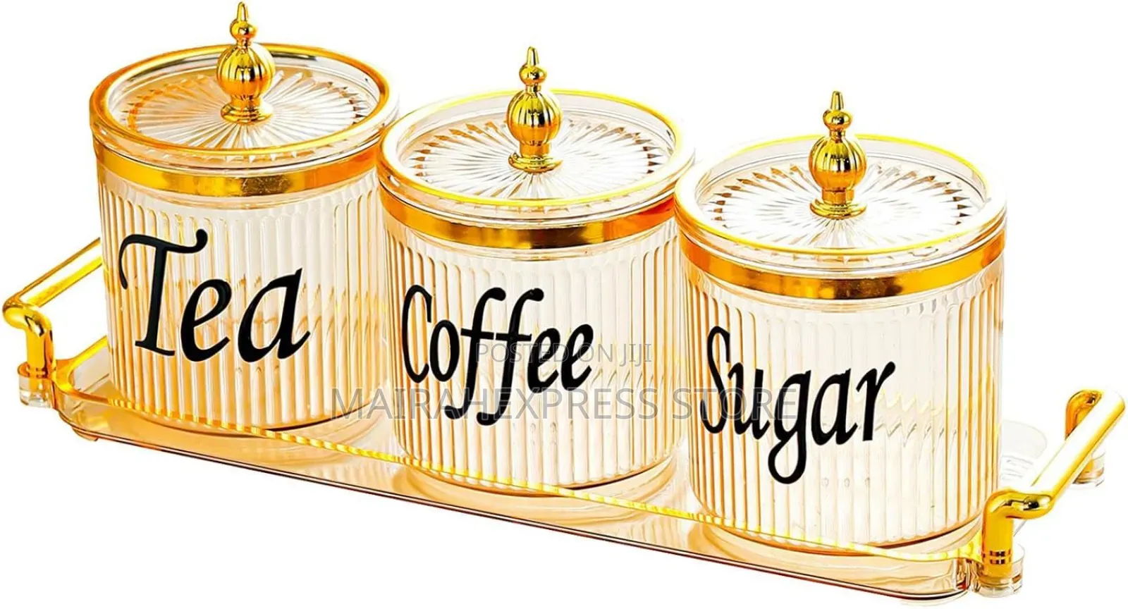 3 In 1 Acrylic Tea Set With Tray (T2mm7)