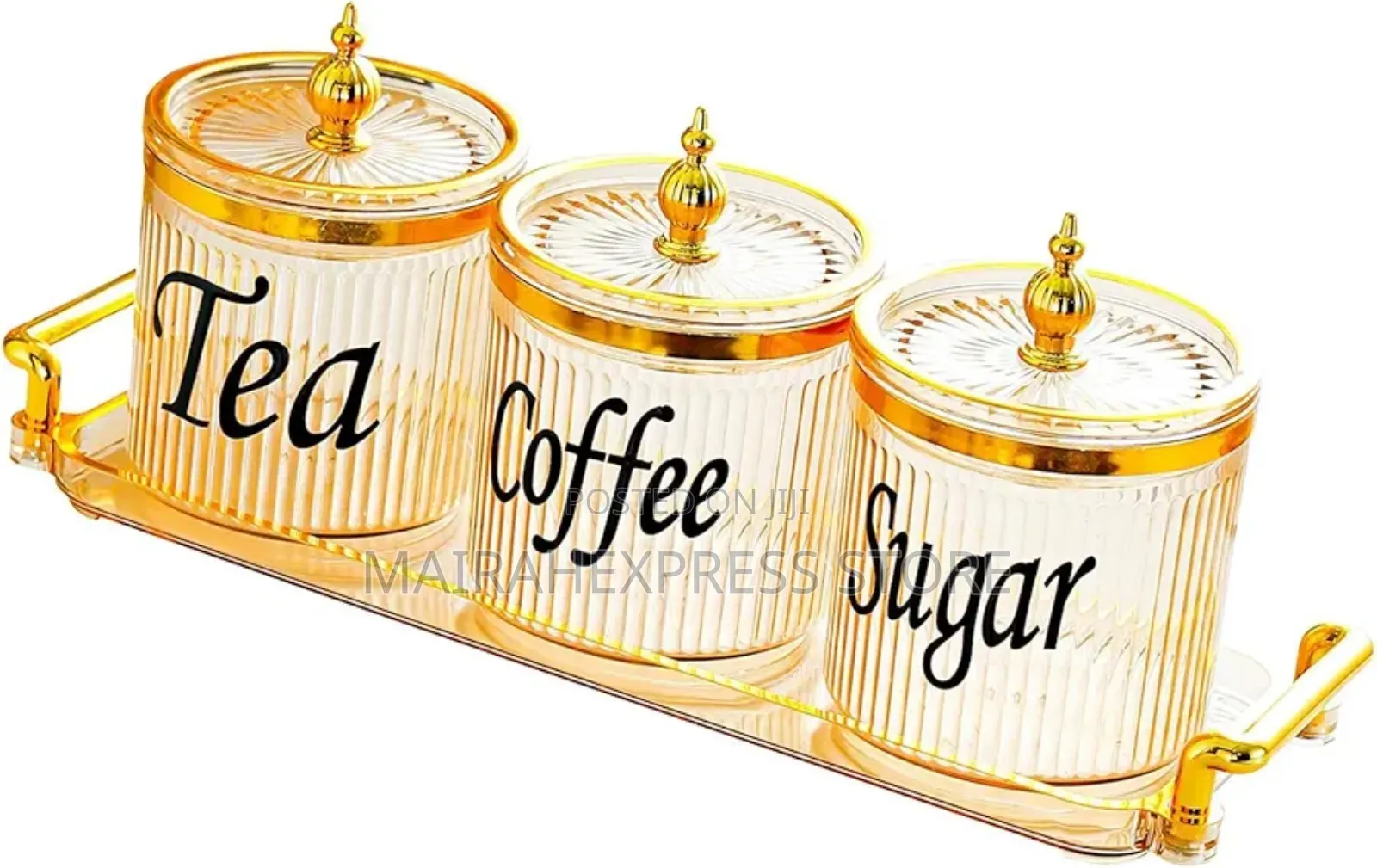3 In 1 Acrylic Tea Set With Tray (T2mm7)
