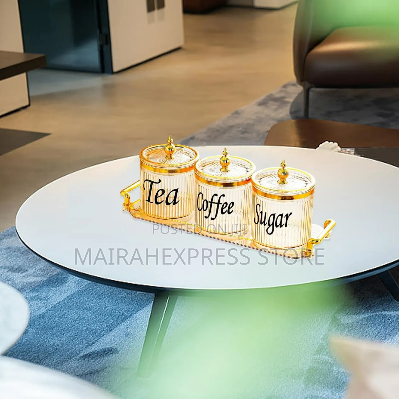 3 In 1 Acrylic Tea Set With Tray (T2mm7)